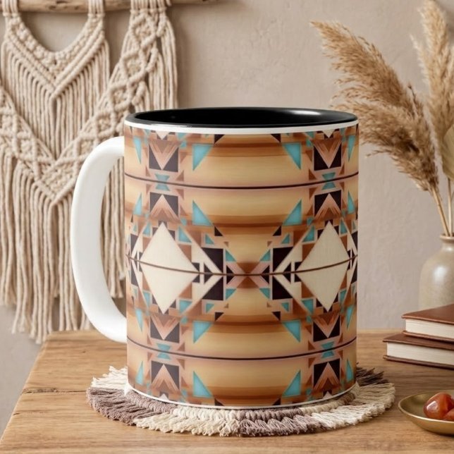 Taza Bicolor Diamantes del Sudoeste (Subido por el creador)