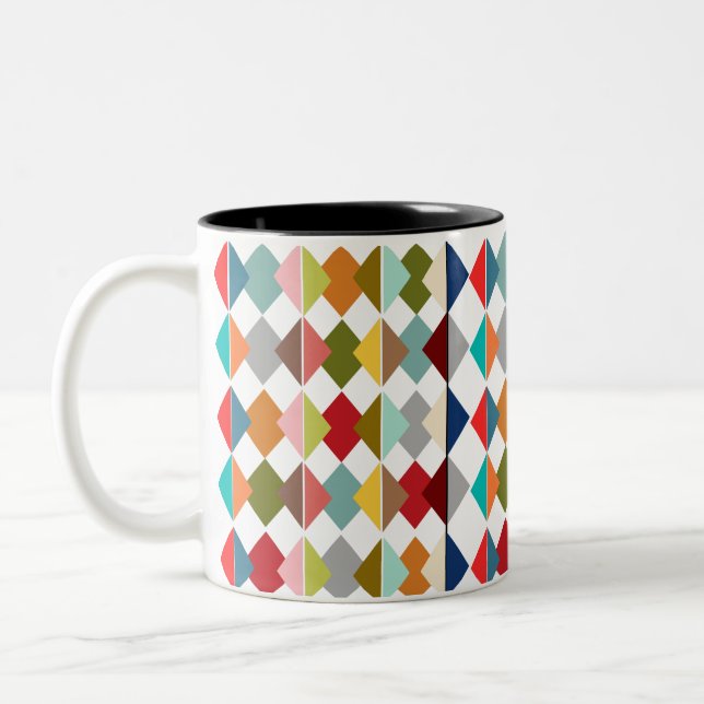 Taza Bicolor Diamond Quilt (Izquierda)