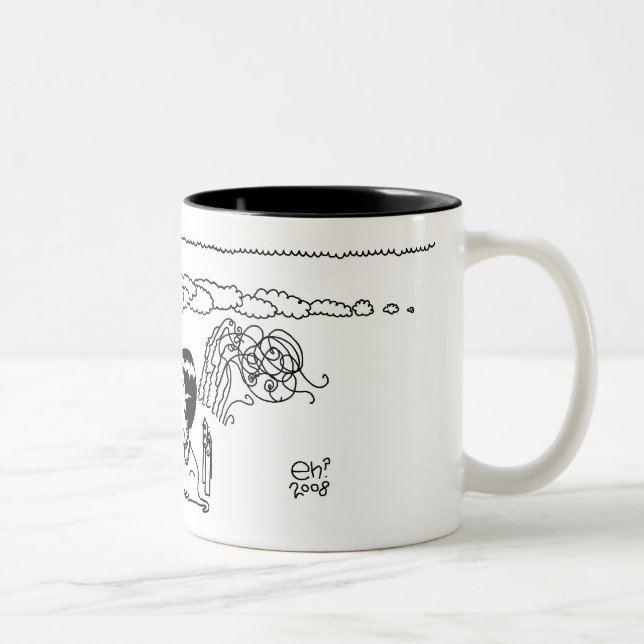 Taza Bicolor Dibújeme (Derecha)