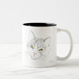 Taza Bicolor Dibujo de Artemis