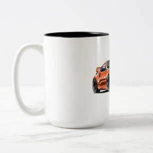 Taza Bicolor dibujo del 370z