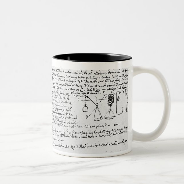 Taza Bicolor Dibujos técnicos (Derecha)