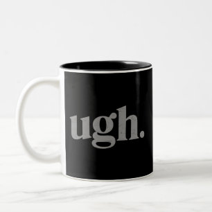 Taza Bicolor Dicho divertido sarcástico Uf Humor Meme