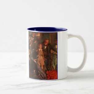 Taza Bicolor Dickens el discurso del navidad de un Tim