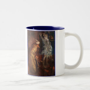 Taza Bicolor Dickens un villancico Scrooge y Marley del navidad