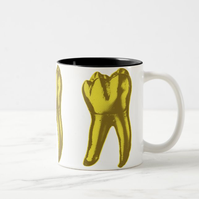Taza Bicolor Diente de Oro (Derecha)