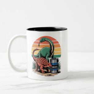 Taza Bicolor Diesel de bebida