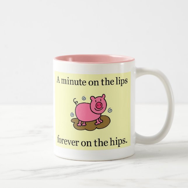 Taza Bicolor dieters motive mug (Derecha)