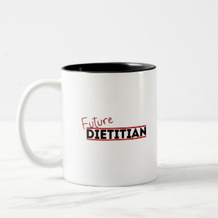 Taza Bicolor Dietista futuro