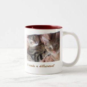 Taza Bicolor "Diferencie "