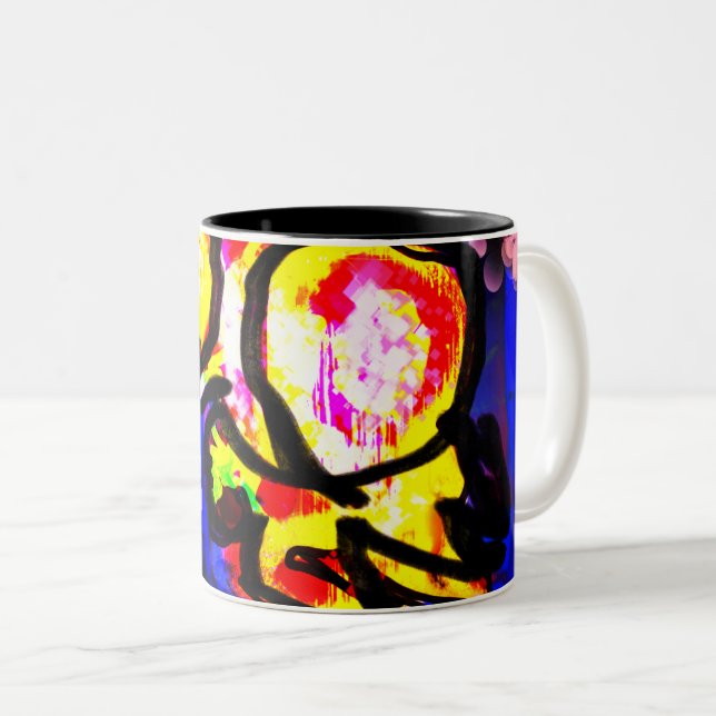 Taza Bicolor Difícil (Anverso derecho)