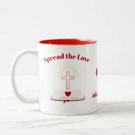 Taza Bicolor Difundir el amor