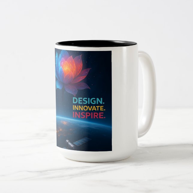 Taza Bicolor DII Mug de dos tonos (Anverso derecho)