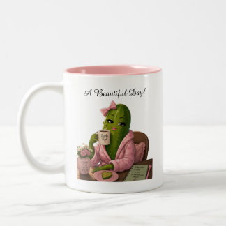 Taza Bicolor Dillio Encantador en la Mañana