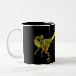Taza Bicolor Dilofosauro
