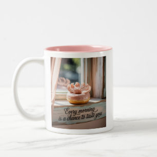 Taza Bicolor Dímelo lentamente: cada mañana