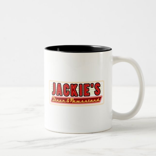 Taza Bicolor Diner Mug de Jackie (Derecha)