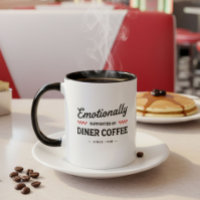 Dinerio Retro Divertido Café Estilo Vintage Nostal