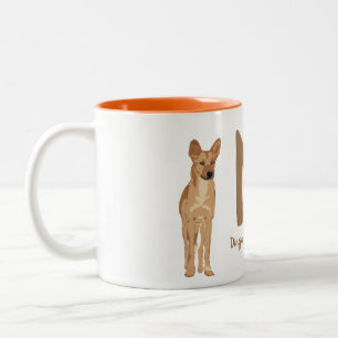 Taza Bicolor Dingo de BYO (dingo) del Canis "M "