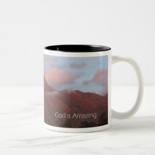 Taza Bicolor Dios es asombroso