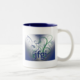 Taza Bicolor ¡Dios mío! jfgi