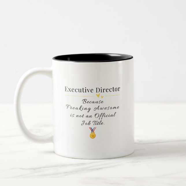 Taza Bicolor Director Ejecutivo (Izquierda)