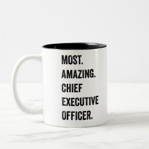 Taza Bicolor Director Ejecutivo más asombroso