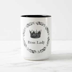 Taza Bicolor Director Gerente de Boss Lady