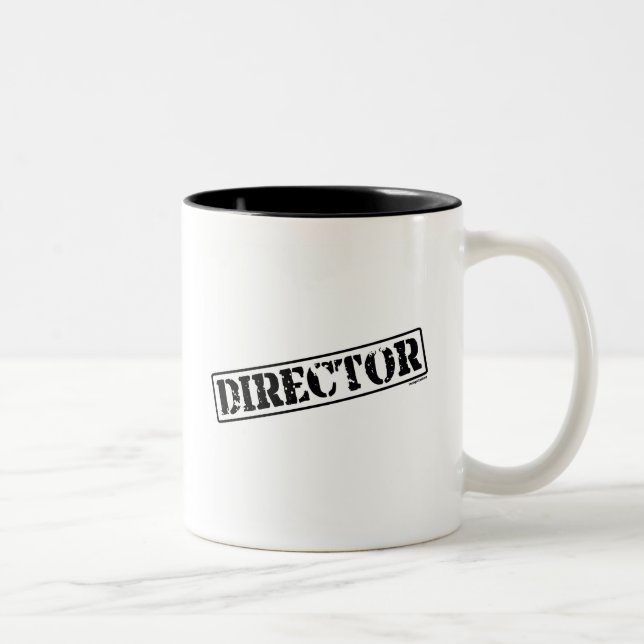 Taza Bicolor Director Stamp (Derecha)