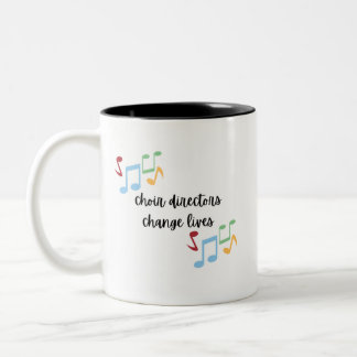 Taza Bicolor Directores de coros cambian vidas- Mug