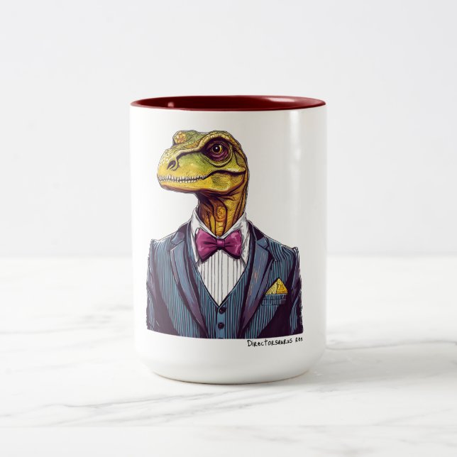 Taza Bicolor Directorsauro rex (Centro)