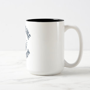 Taza Bicolor Disciplina Mayor que Motivación - Gimnasio Fitness
