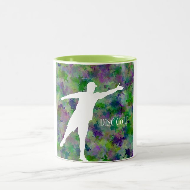 Taza Bicolor Disco de golf (Centro)