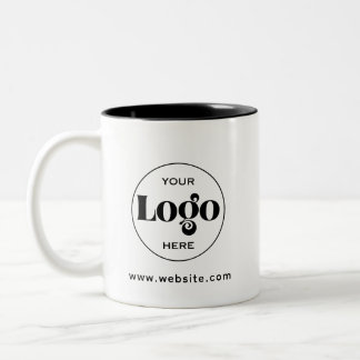 Taza Bicolor Diseña tu propio logotipo personalizado