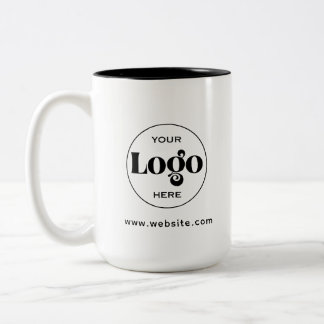 Taza Bicolor Diseña tu propio logotipo personalizado
