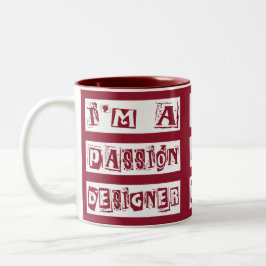 Taza Bicolor Diseñador de pasiones