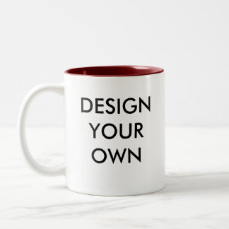 Taza Bicolor Diseñar su propio Personalizado Personalizado Mug