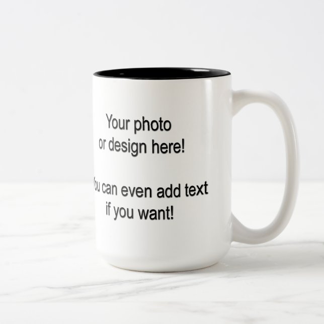 Taza Bicolor Diseñar tu propio Mug (Derecha)