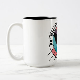 Taza Bicolor Diseño Círculo de NMD