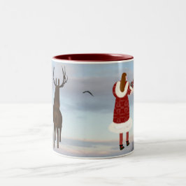 Taza Bicolor Diseño Creativo Bilingüe Lee Marie