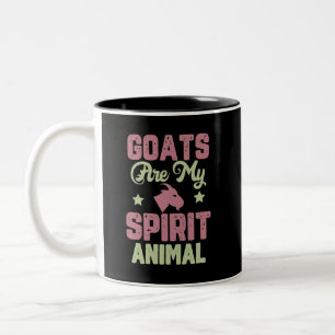 Taza Bicolor Diseño de cabra