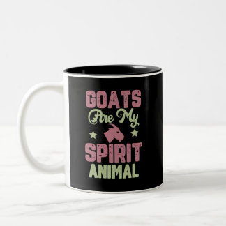 Taza Bicolor Diseño de cabra