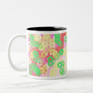 Taza Bicolor diseño de caramelos yaei tan fantástico