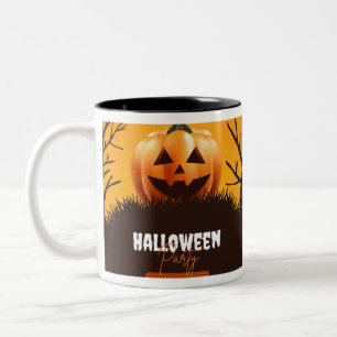Taza Bicolor Diseño de Halloween
