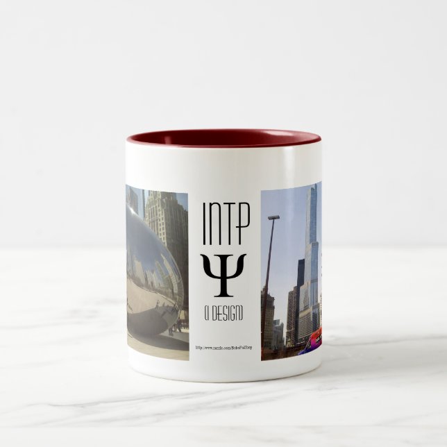 Taza Bicolor Diseño de INTP I (Centro)