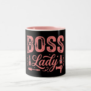 Taza Bicolor Diseño de Jefa Rosa Lindo