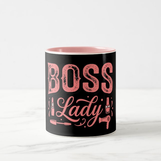 Taza Bicolor Diseño de Jefa Rosa Lindo (Centro)