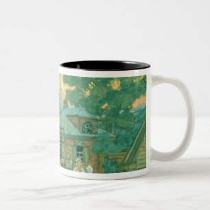 Taza Bicolor Diseño de la etapa para el juego de Ostrovsky