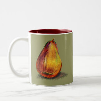 Taza Bicolor Diseño de la pera