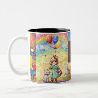 Taza Bicolor diseño de mag